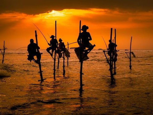 Stilt Fishing Stilt Fishing